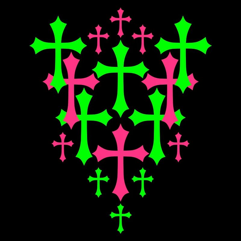 03 Muster Gothic Kreuze