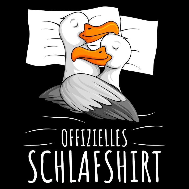 Offizielles Schlafshirt Möwe Moin Möwen