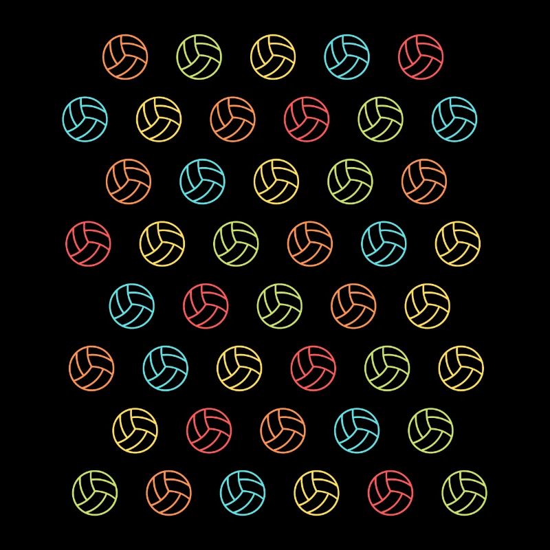 Volleyball Pop-Art Design