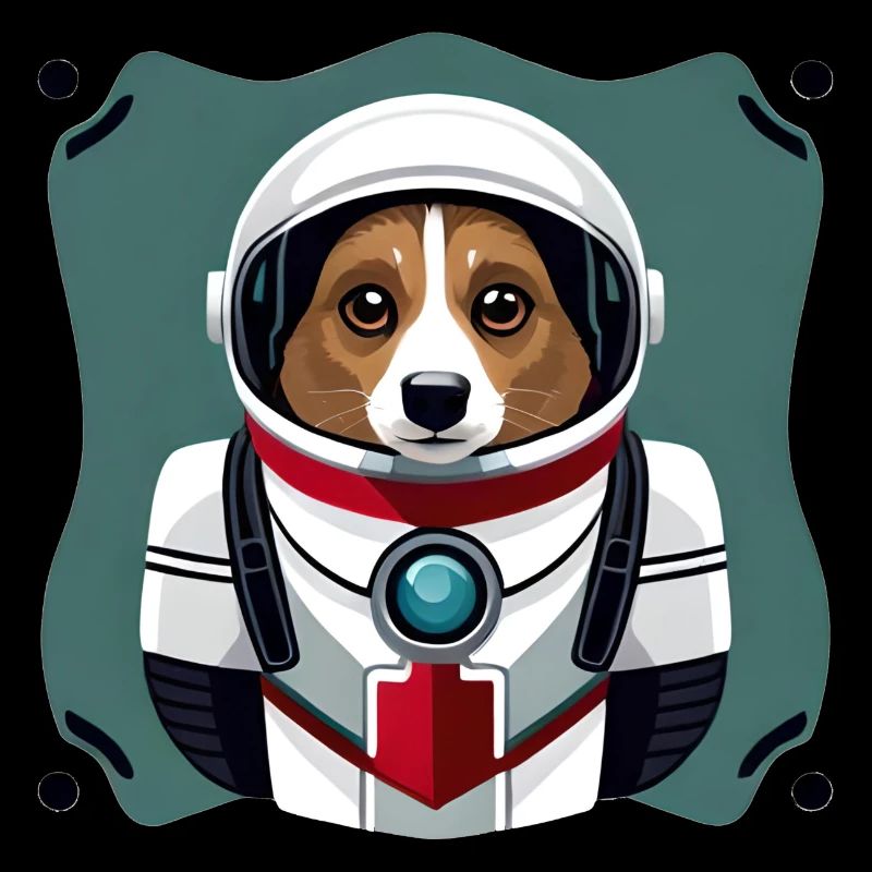 Chien dans l'espace