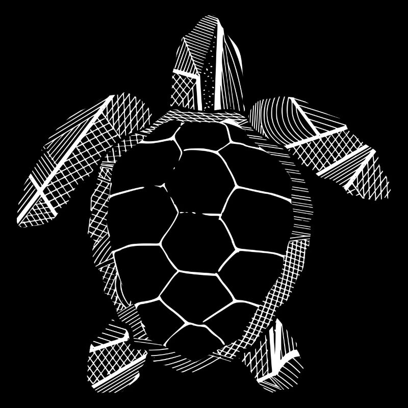 Weiße Schildkröte