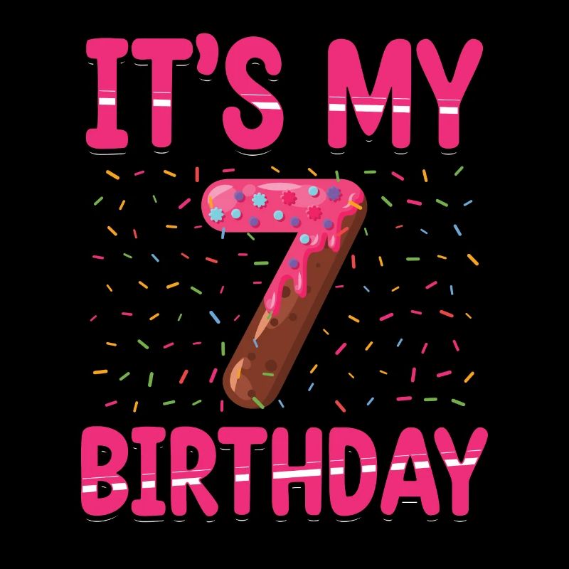 C’est mon 7e anniversaire | | du thème Sprinkles