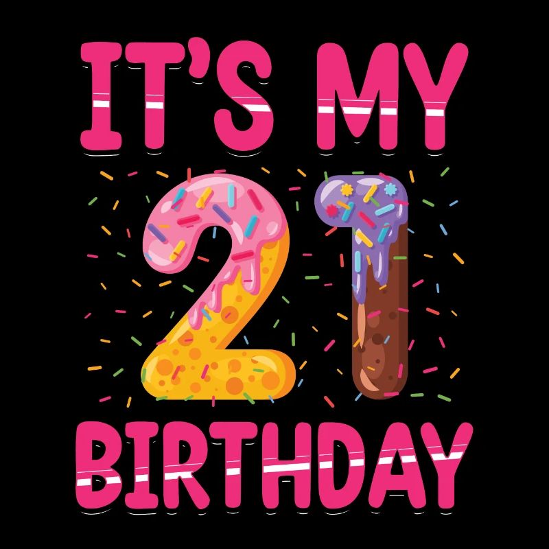 C’est mon 21e anniversaire | | du thème Sprinkles