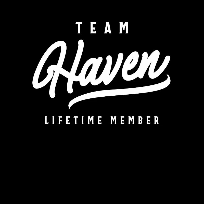 Team Haven Lifetime Member Personalized Name