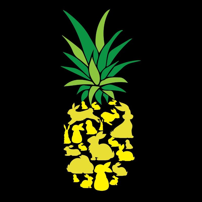 Pineapple Lover Hello Summer Vacation Rabbit Owner
