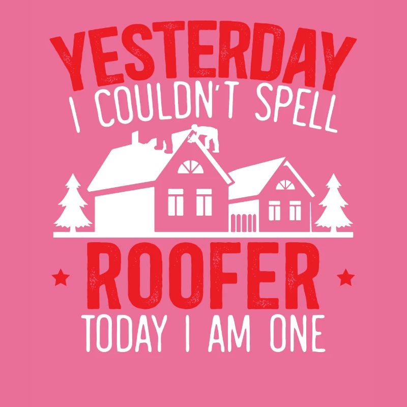 Ich bin ein Dachdecker Dachflüsterer Dach Ninja Job Dachdecker