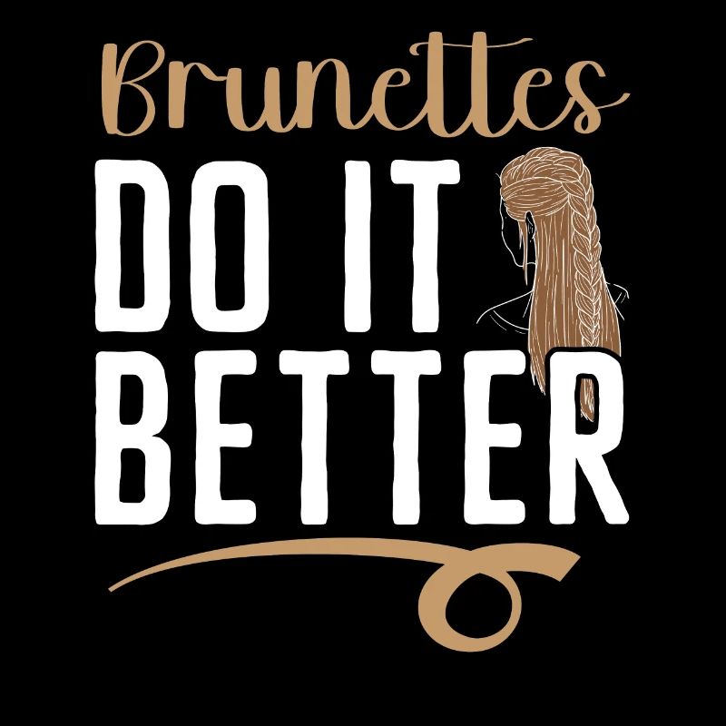 Brünetten machen es besser braune Haare Mode blond