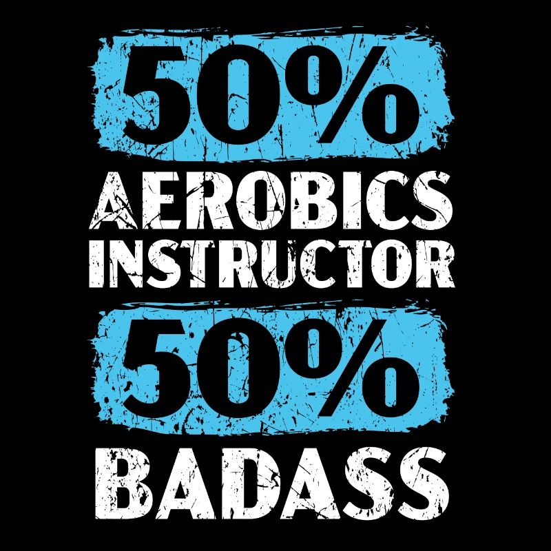 50% Instructeur d’aérobic 50% Exercice Badass