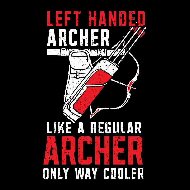 Left Handed Archer Archery Bowman Bowhunter