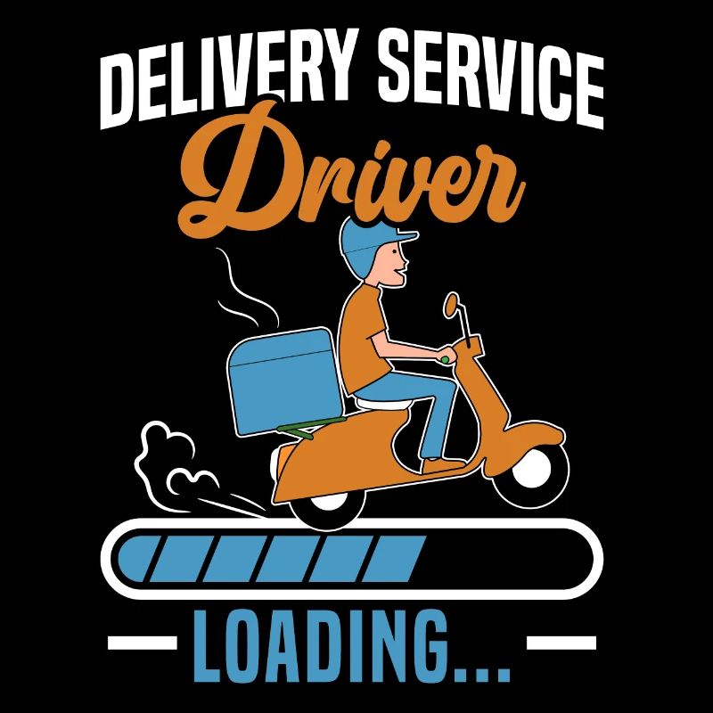 Delivery Service Driver Courier Food Delivery Guy