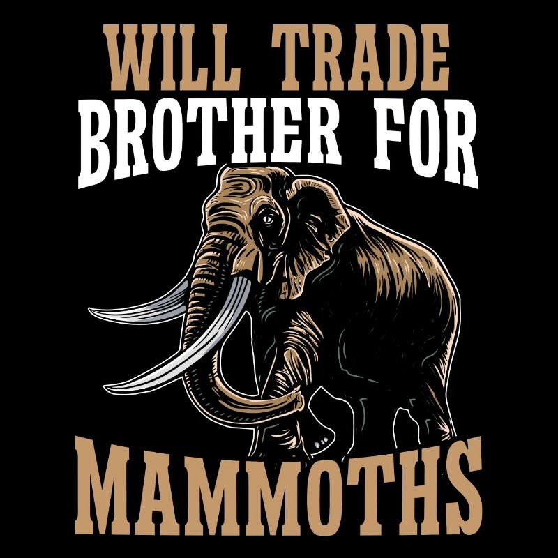 Mammoth Elephant Wildlife Extinct Animal Lover