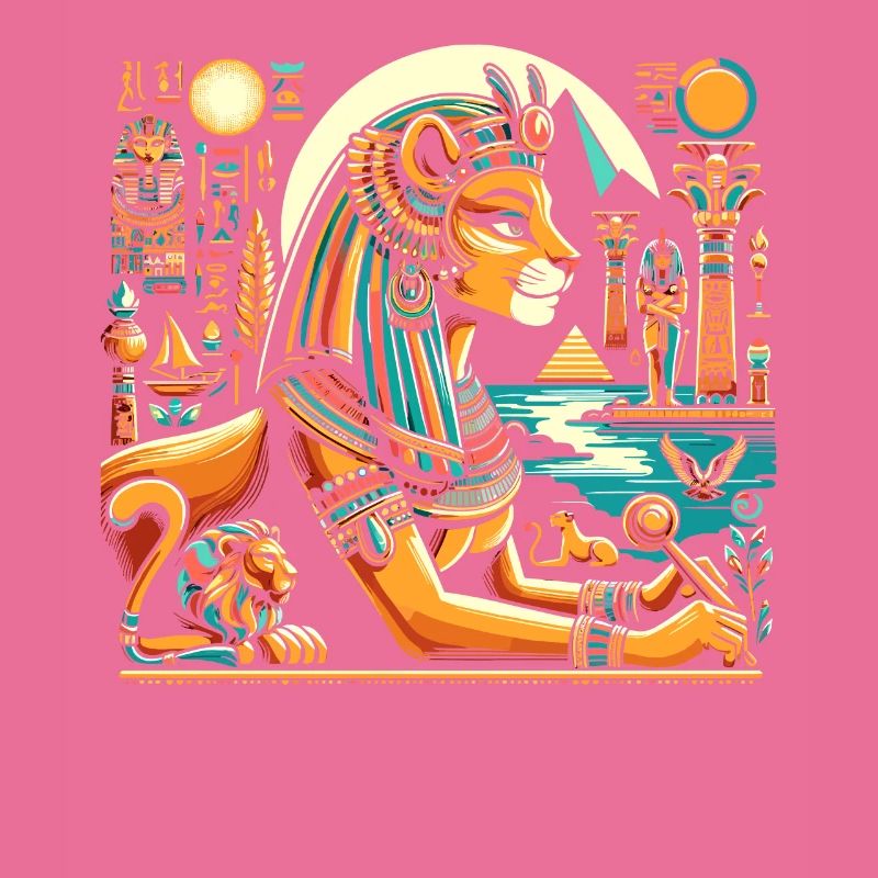 Bastet Déesse égyptienne Égypte Pyramide Égypte