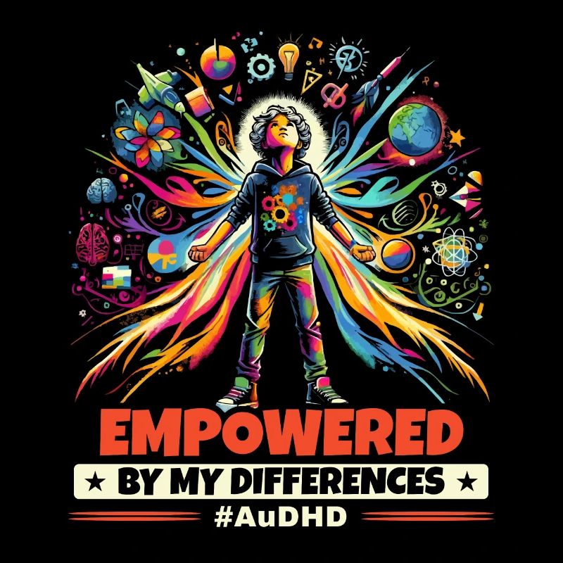 AuDHD Autism ADHD Autistic Spectrum Neurodiversity