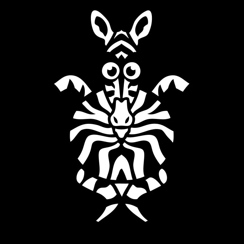 zebra drawing cartoon animals