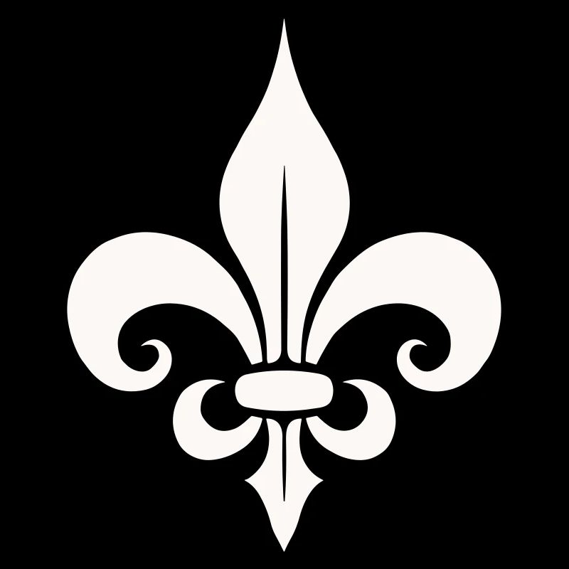 Symbolisches Fleur de Lis-Design