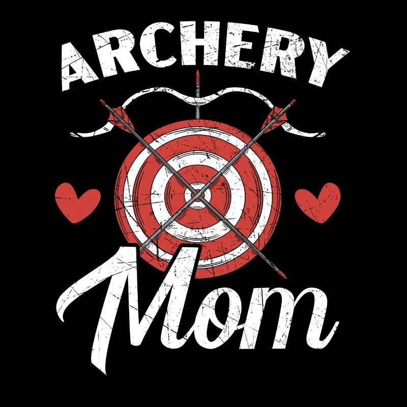 Archery Mom Bow Arrow Bowman Mother Target Archer