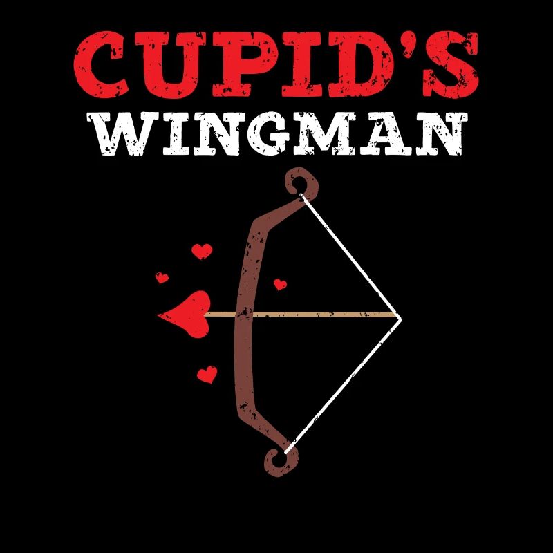 Cupid’s Wingman Saint-Valentin Jour des cœurs Cupidon