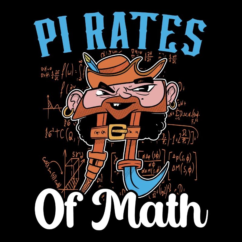 Pi Rates Of Math Instructor Math Geek Pi Day
