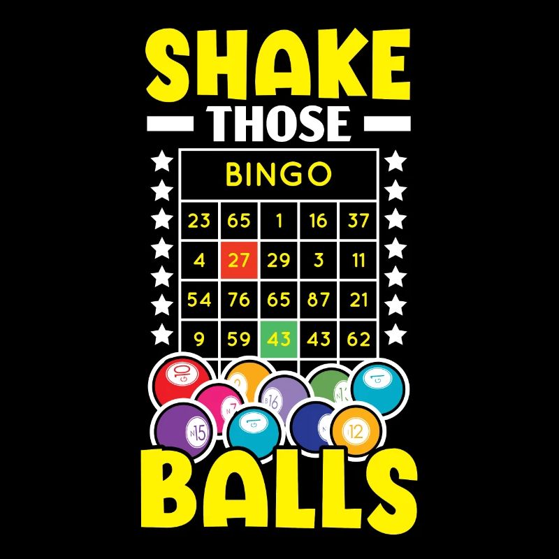 Shake Those Bingo Balls Bingo Game Bingo Player