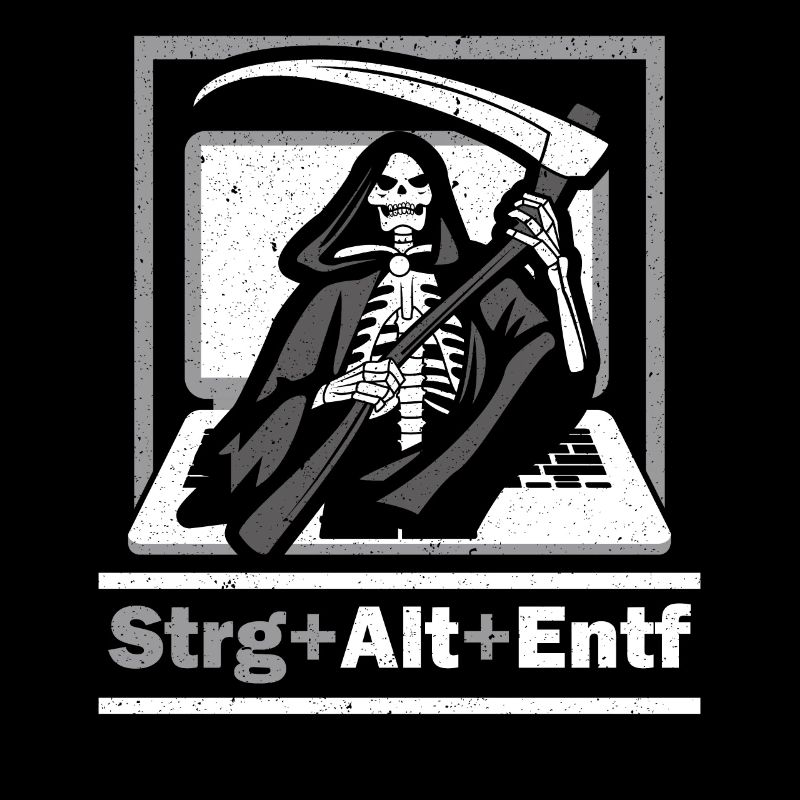 Ctrl Alt Del Black Humor
