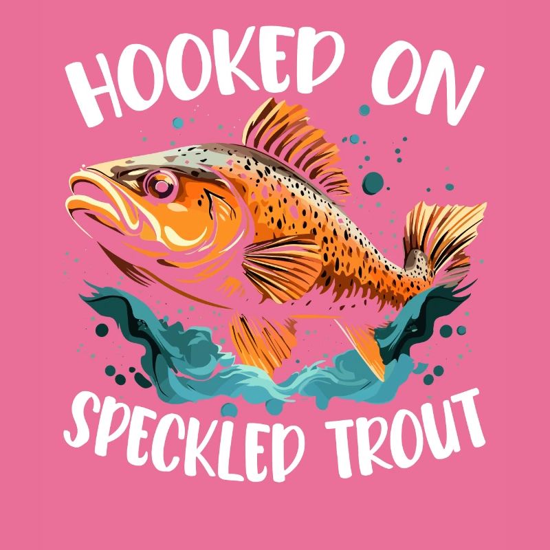 Truite mouchetée Poisson Pêcheur Pêcheur Pêcheur
