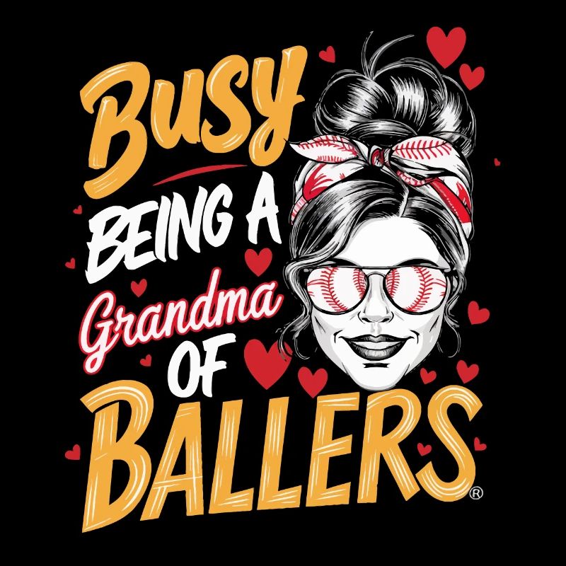 Baseball Oma Großmutter Großelterntag