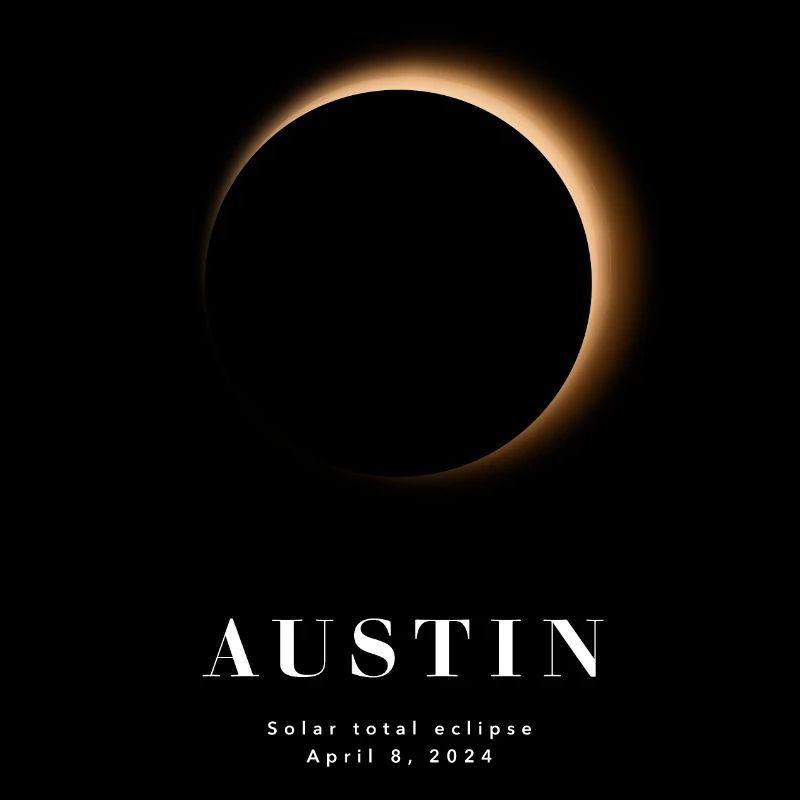 ÉCLIPSE SOLAIRE TOTALE D’AUSTIN 2024