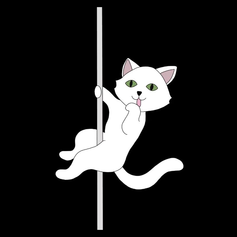 Cat pole dance