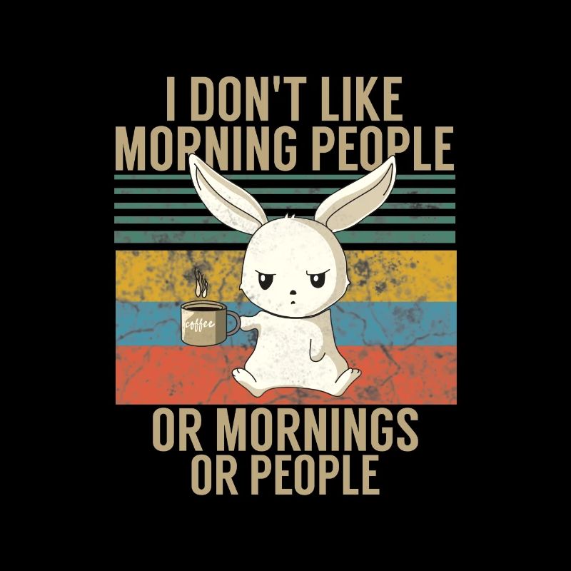I Hate Morning People Coffee Gift