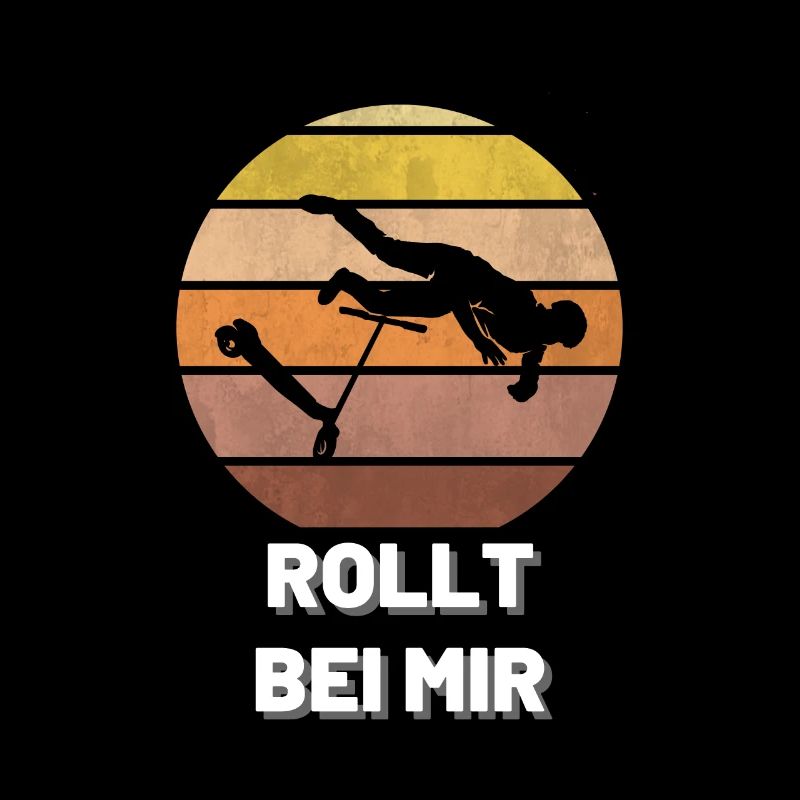 Scooter Tretroller Elektro Roller