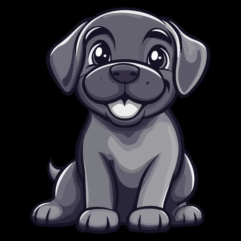 Mastiff Hund Niedlich