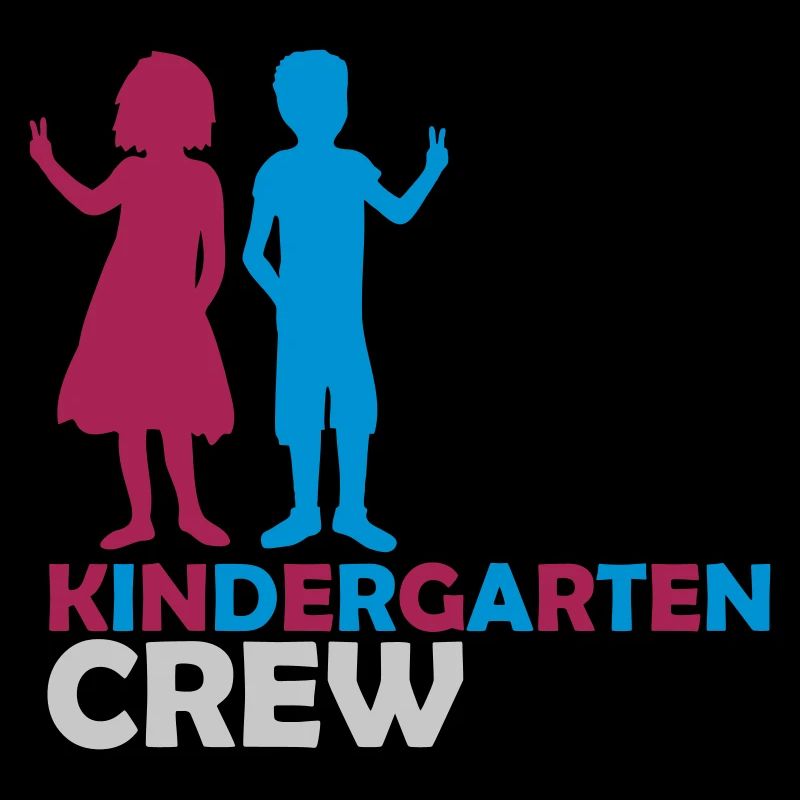 Bruder Schwester Kindergarten Crew