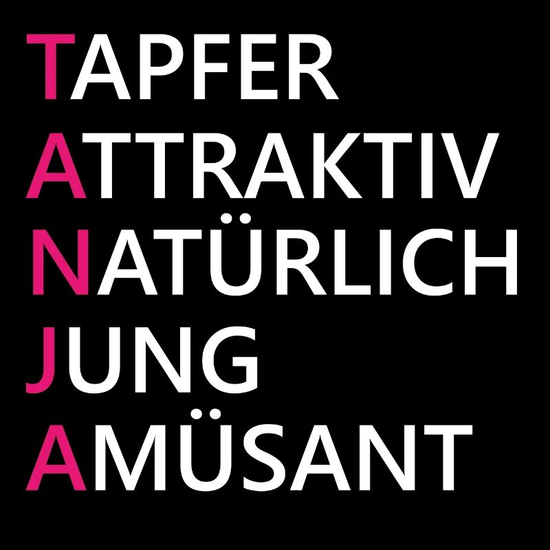 Tanja Name Geschenk