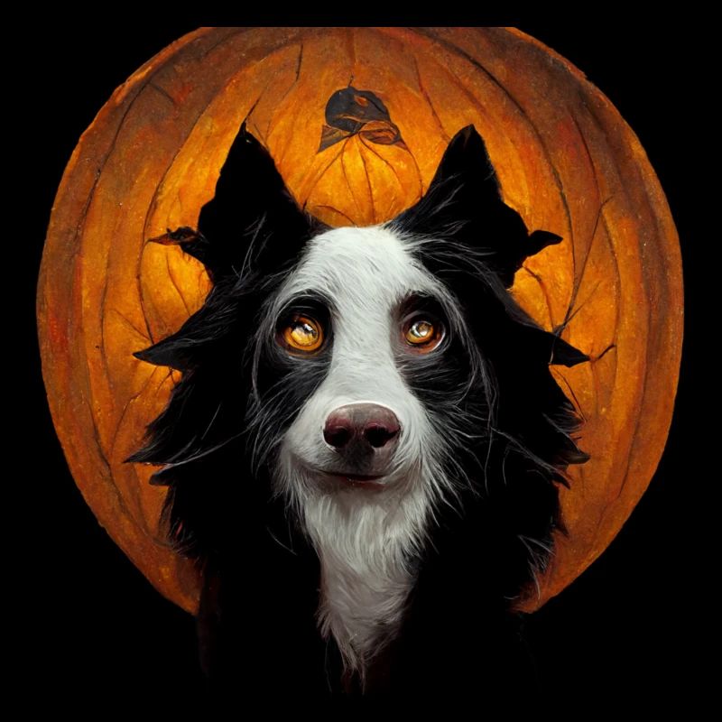 Halloween Border Collie