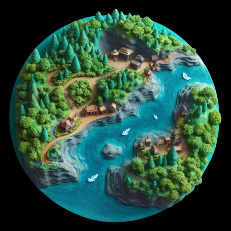 River in the forest