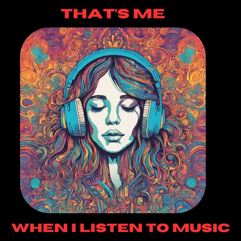 C’est moi quand j’écoute de la musique