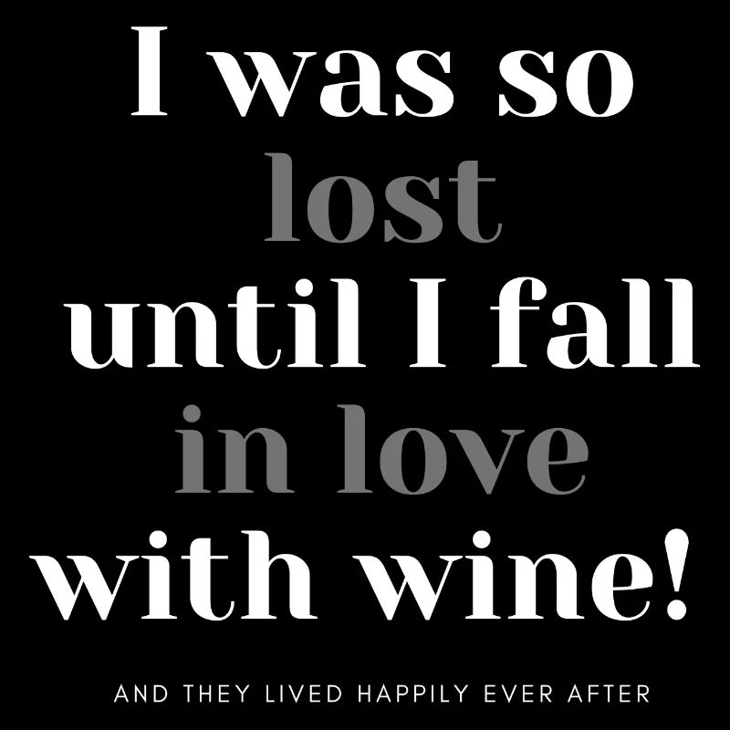 fall in love with wine