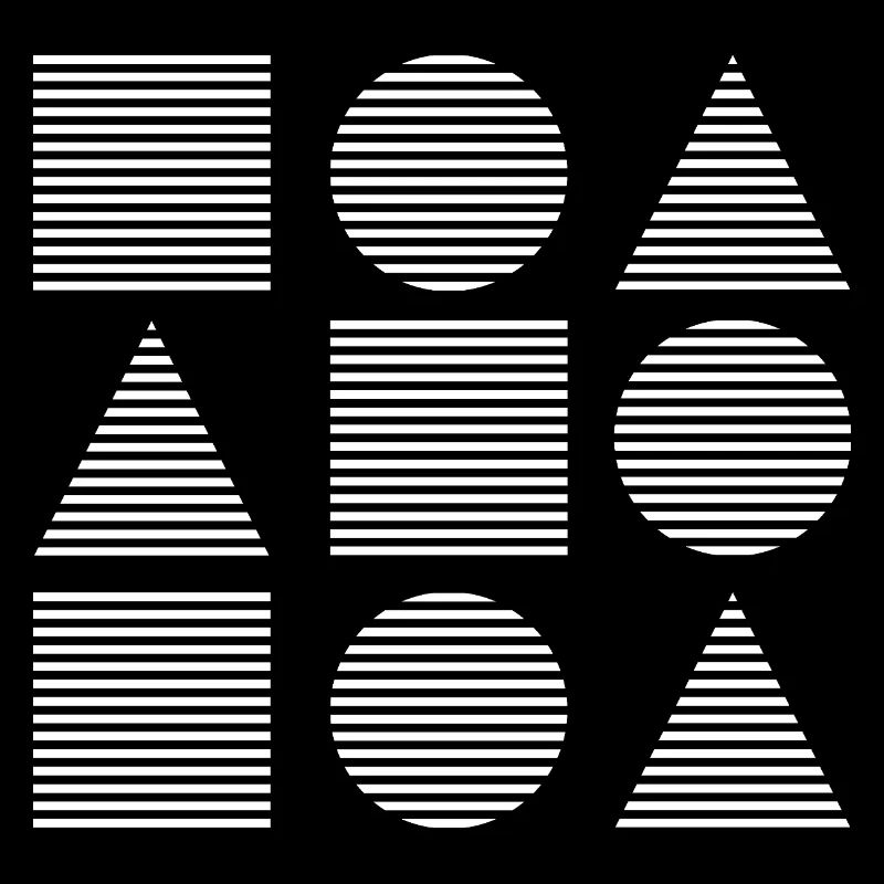 Design geometrischer Formen
