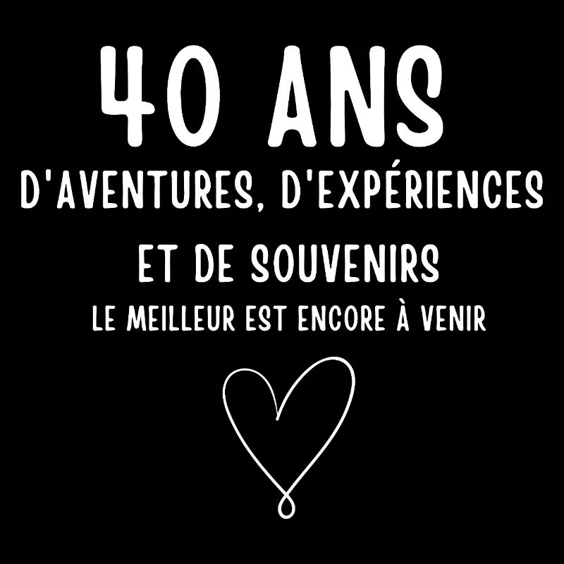 40 ans d'aventures, d'expériences et de souvenirs