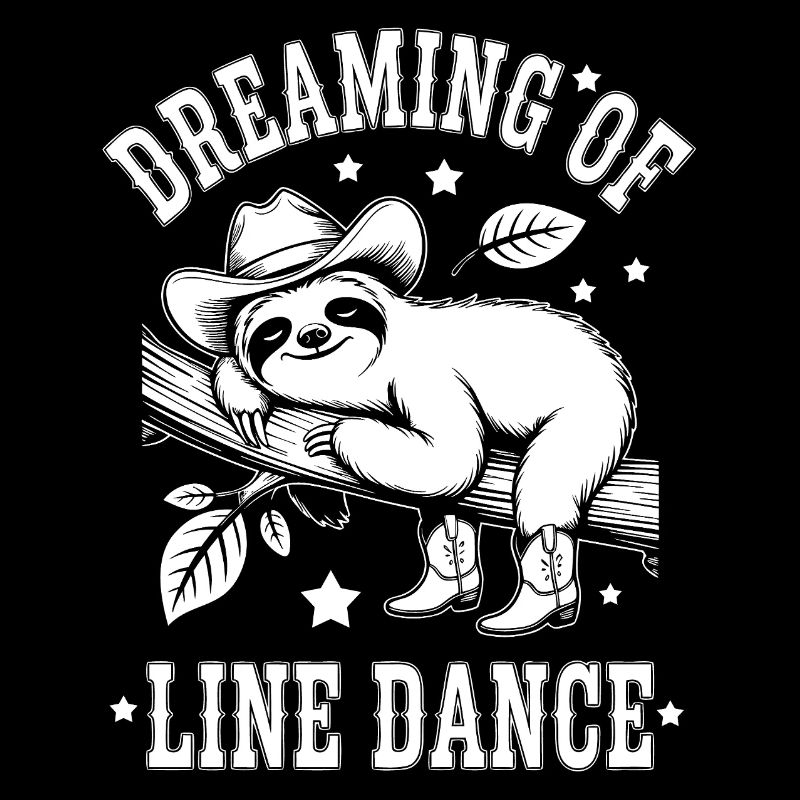 Sloth Dreaming of Line Dance