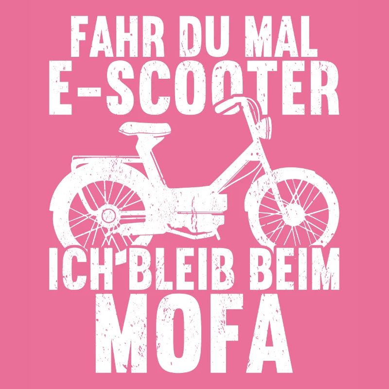 Mofa Moped Rollerfahrer