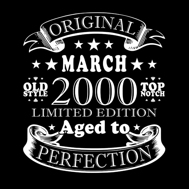 Birthday March 2000.Gift March 2000.March 2000