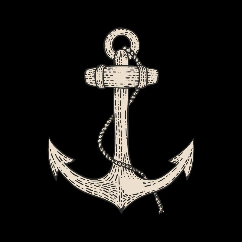 Anchor with dew