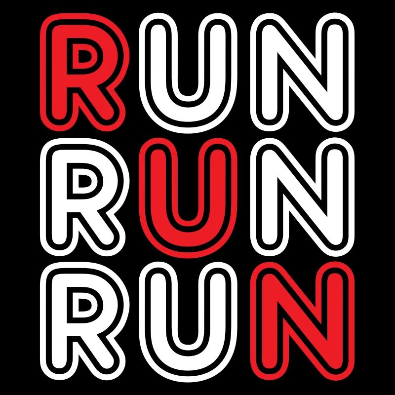 Run Run Run - coureur de jogging de marathon