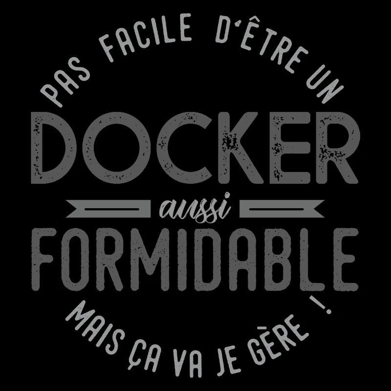 cadeau homme DOCKER formidable métier