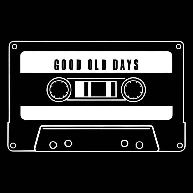 Cassette Good Old Days Blanc