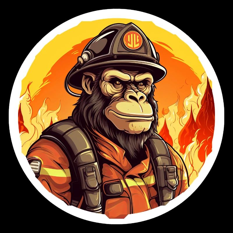 Singe de pompiers