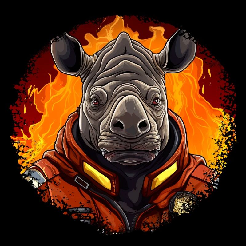 Brigade de pompiers de rhinocéros