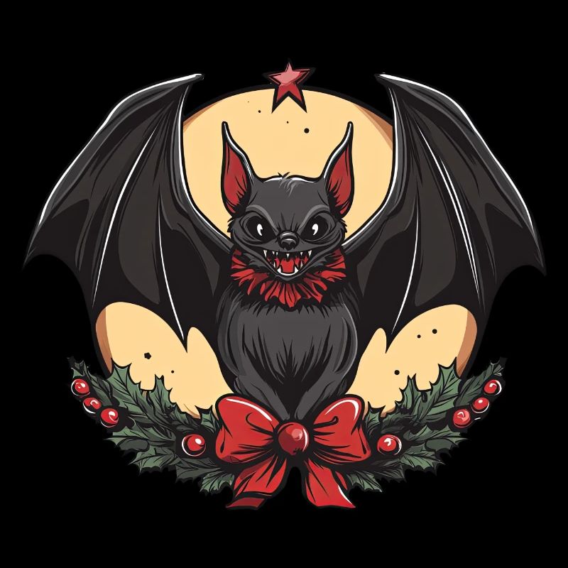 Fledermäuse Weihnachten