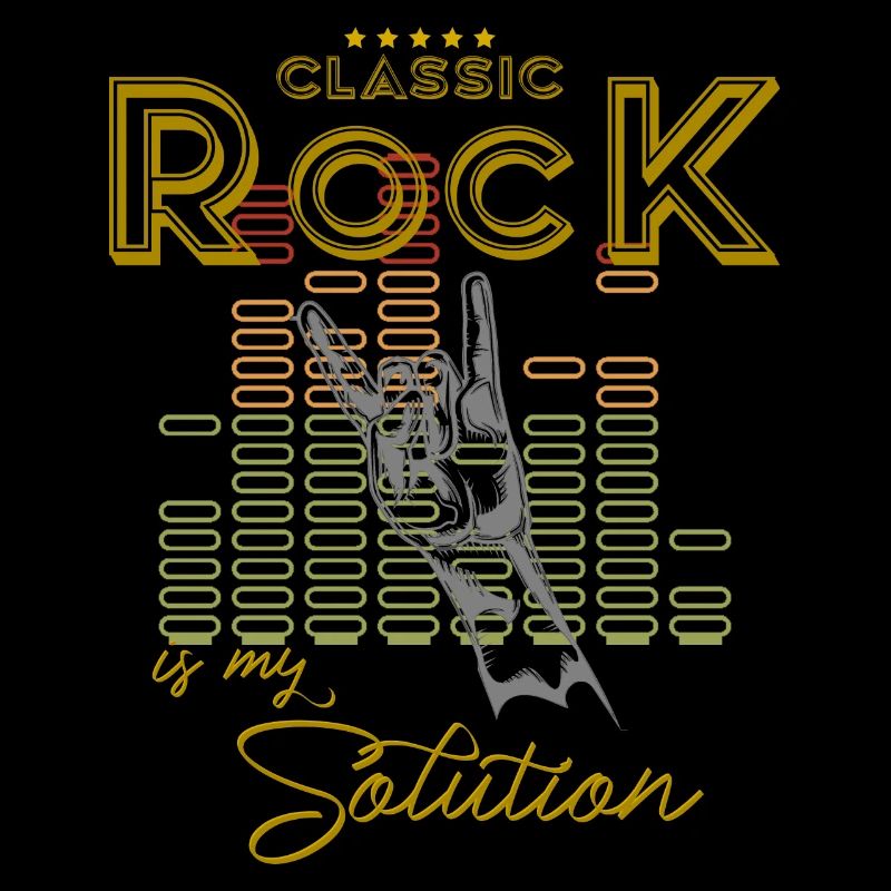 Le rock classique est ma solution!